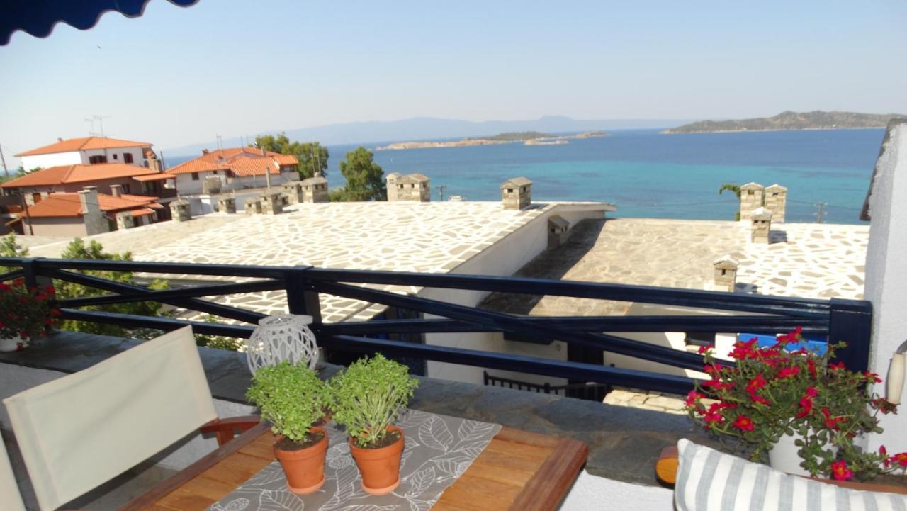 House With Marvelous View Leilighet Ouranoupoli Eksteriør bilde